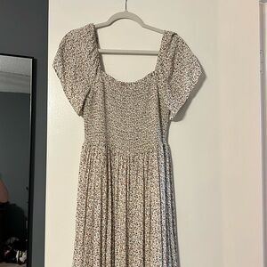 Pink blush maxi dress, maternity/ post partum